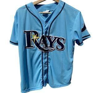 Tampa Bay Rays Kevin Kiermaier promo blue women's jersey 39 Size Small